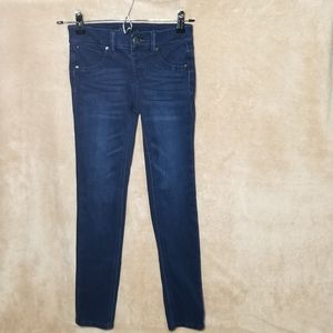 Justice Girls Premium Dark Wash Super Skinny Jeans